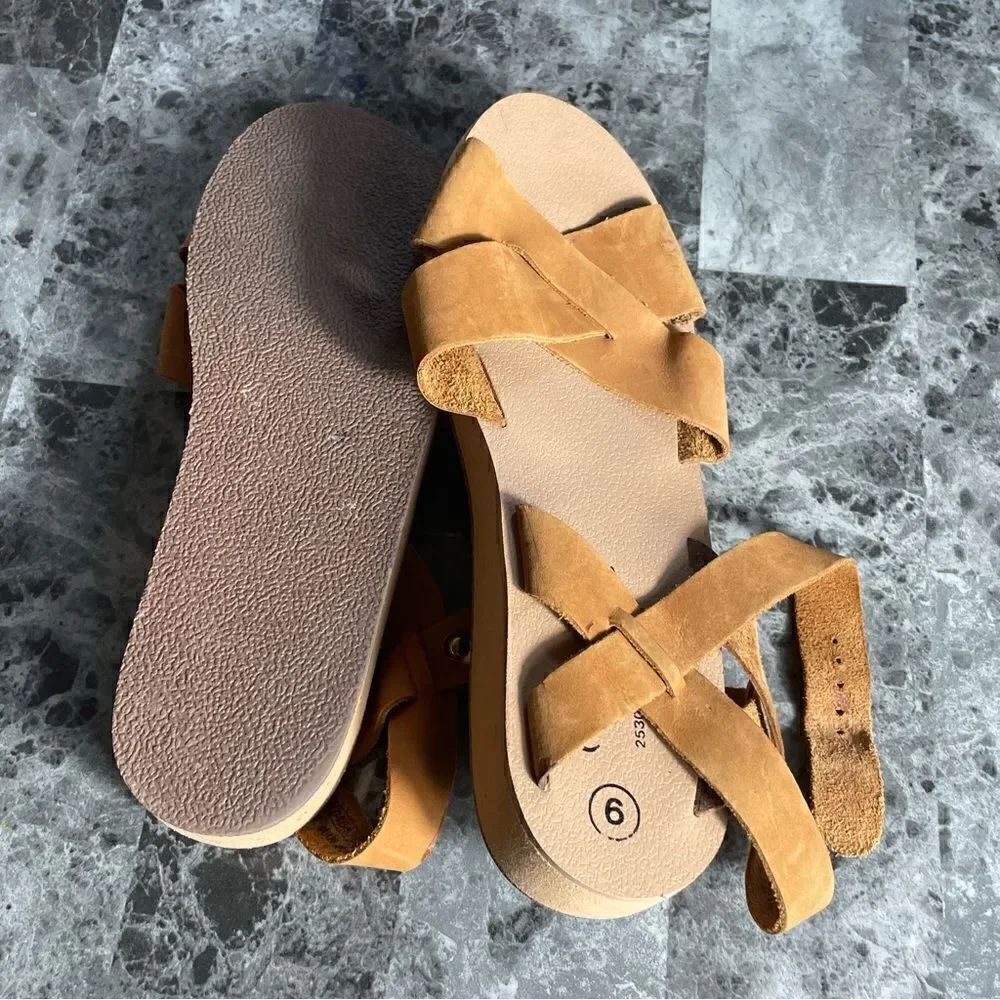 Rapallo leather sandals